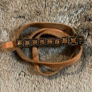Leather Wrap Bracelet